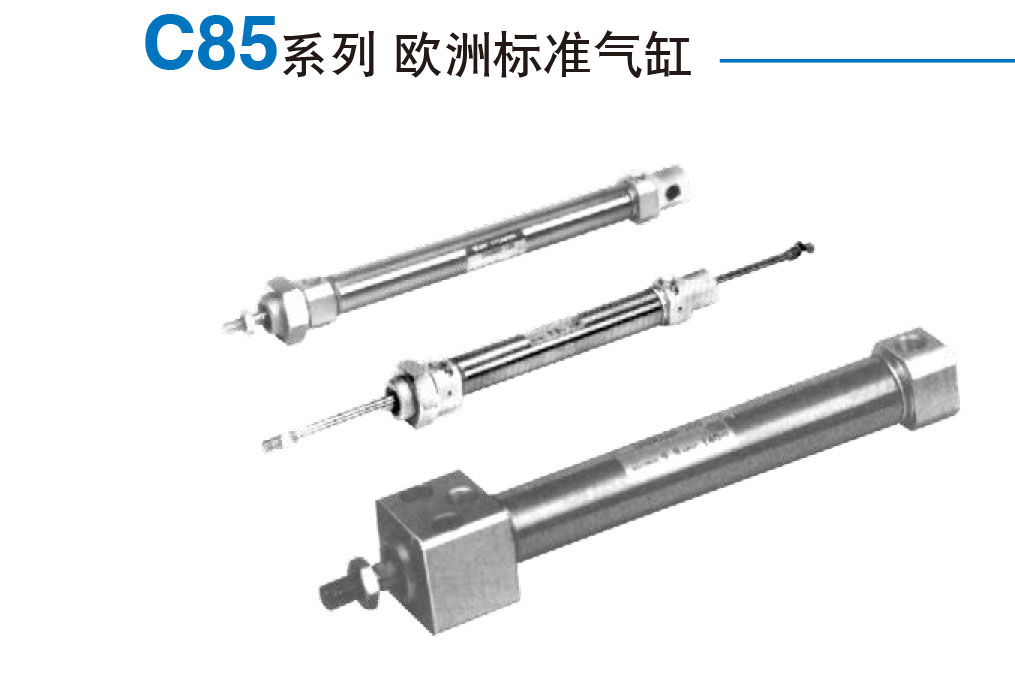 C85系列 欧洲标准气缸